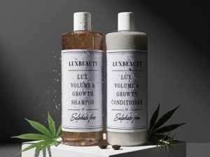 LUX CAFFEINE & CANNABIS COMBO SHAMPOO & CONDITIONER 500ML